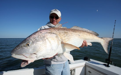 Catching Flounder in Orange Beach, Alabama